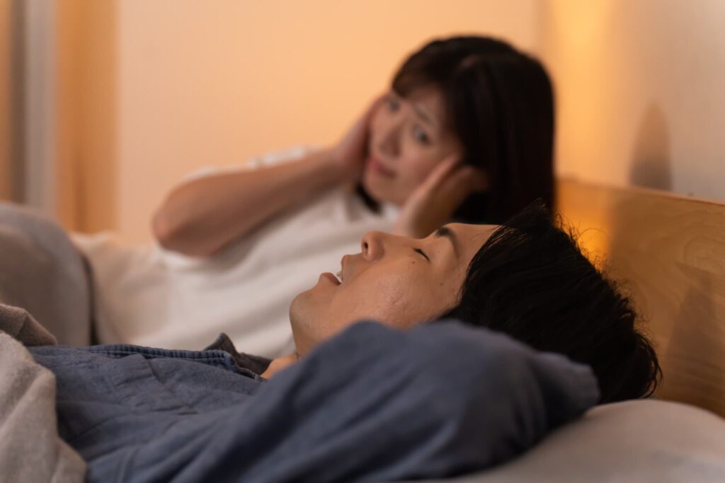いびきと睡眠時無呼吸症候群の関係